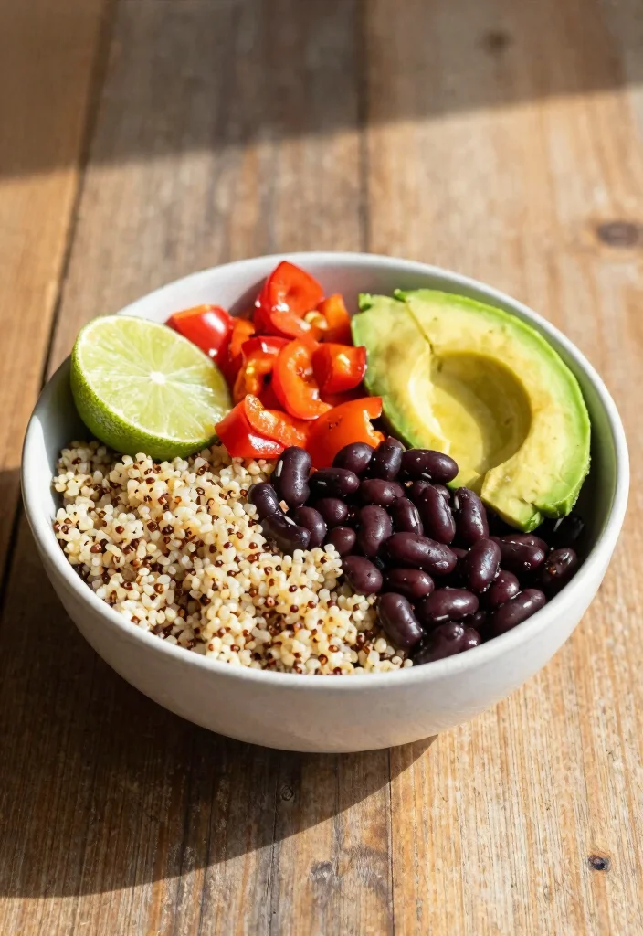 20 Cheap Meal Prep Ideas for the Week - 1. Quinoa and Black Bean Bowls 1