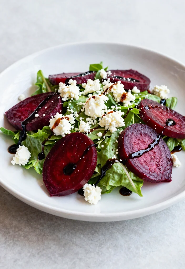 20 Cheap Meal Prep Ideas for the Week - 18. Beet and Goat Cheese Salad 1