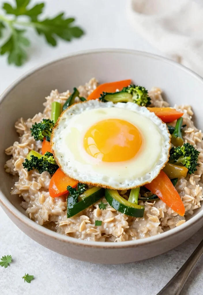 20 Cheap Meal Prep Ideas for the Week - 19. Savory Oatmeal Bowls 1