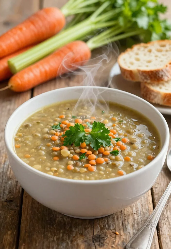 20 Cheap Meal Prep Ideas for the Week - 3. Lentil Soup 1