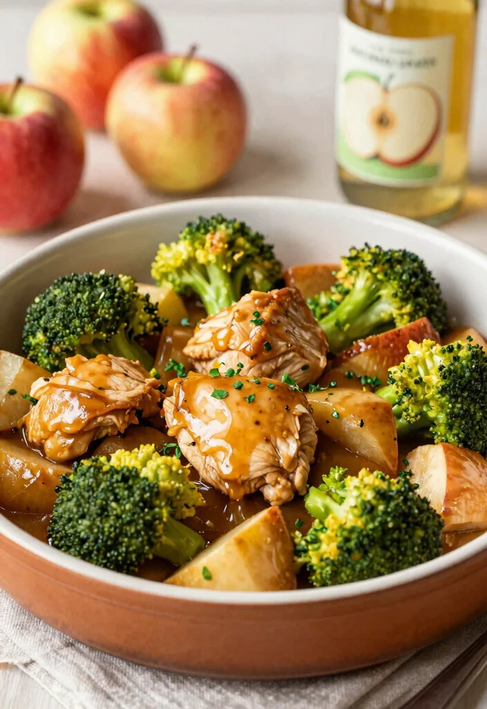 20 Chicken Broccoli Stir Fry Recipes Better Than Takeout - 16. Apple Cider Chicken Broccoli Stir Fry 1