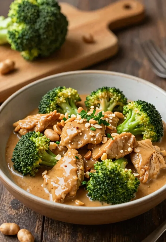 20 Chicken Broccoli Stir Fry Recipes Better Than Takeout - 5. Peanut Chicken Broccoli Stir Fry 1