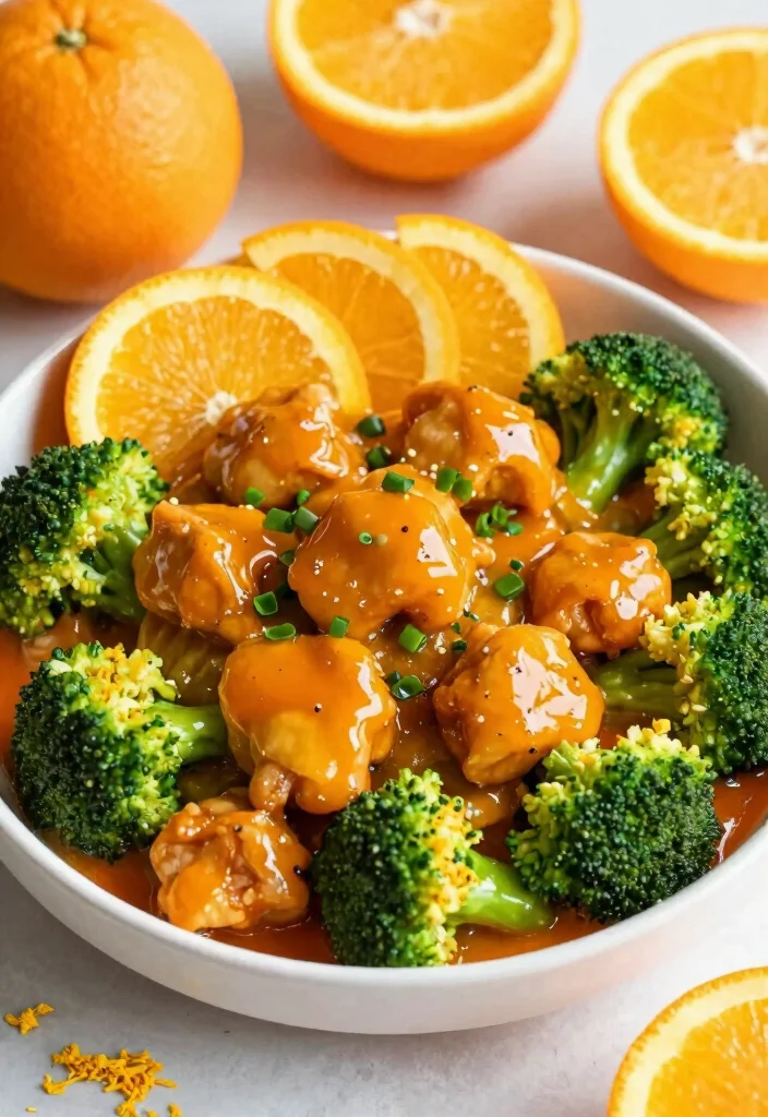 20 Chicken Broccoli Stir Fry Recipes Better Than Takeout - 8. Orange Chicken Broccoli Stir Fry 1
