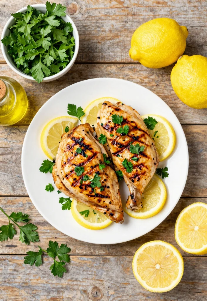 20 Chicken Meal Prep Recipes for the Week - 1. Lemon Herb Grilled Chicken 1