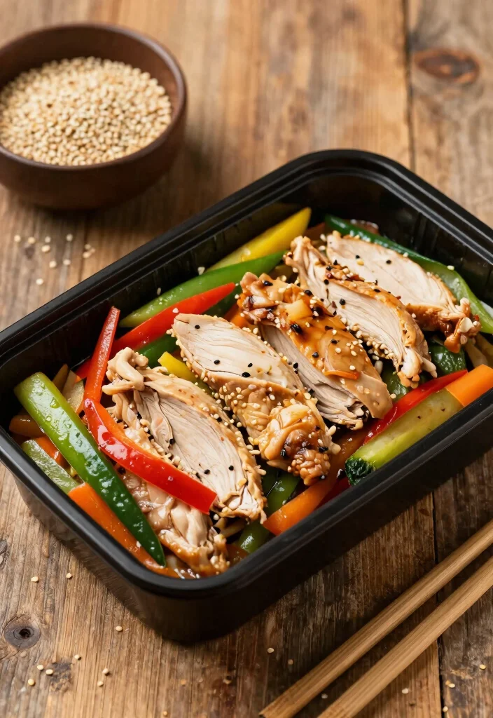 20 Chicken Meal Prep Recipes for the Week - 20. Chicken Stir-Fry with Mixed Vegetables 1