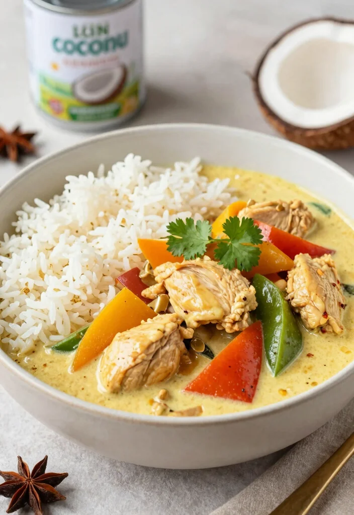 20 Chicken Meal Prep Recipes for the Week - 8. Coconut Curry Chicken 1