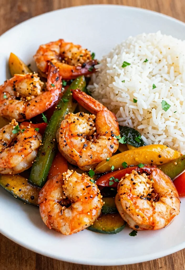 20 Easy Shrimp Stir Fry Recipes For Weeknights - 13. Cajun Shrimp Stir Fry 1