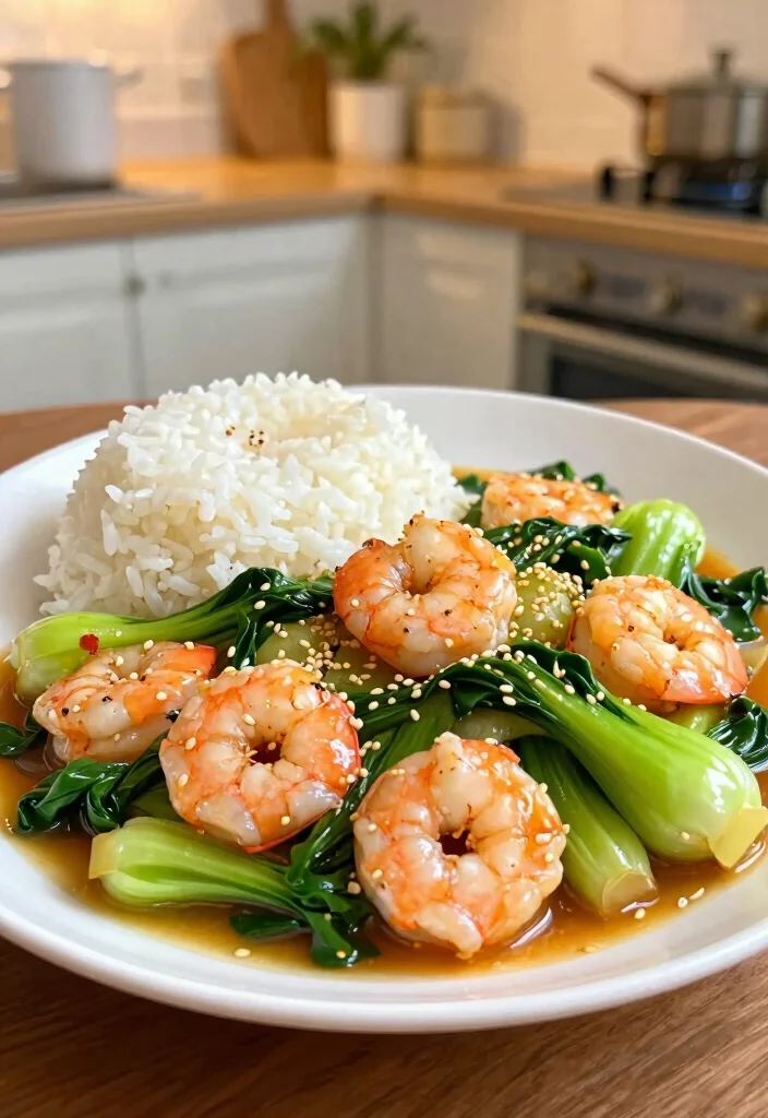 20 Easy Shrimp Stir Fry Recipes For Weeknights - 19. Shrimp and Bok Choy Stir Fry 1