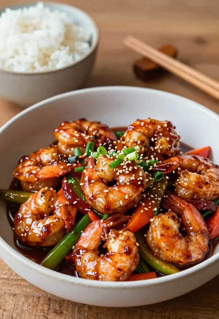 20 Easy Shrimp Stir Fry Recipes For Weeknights - 6. Korean BBQ Shrimp Stir Fry 1