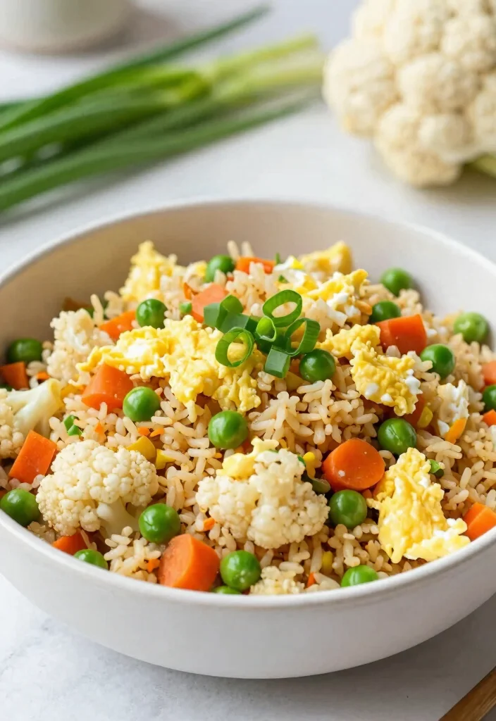 20 Easy Vegetable Stir Fry Recipes Anyone Can Make - 10. Cauliflower Fried Rice Stir Fry 1
