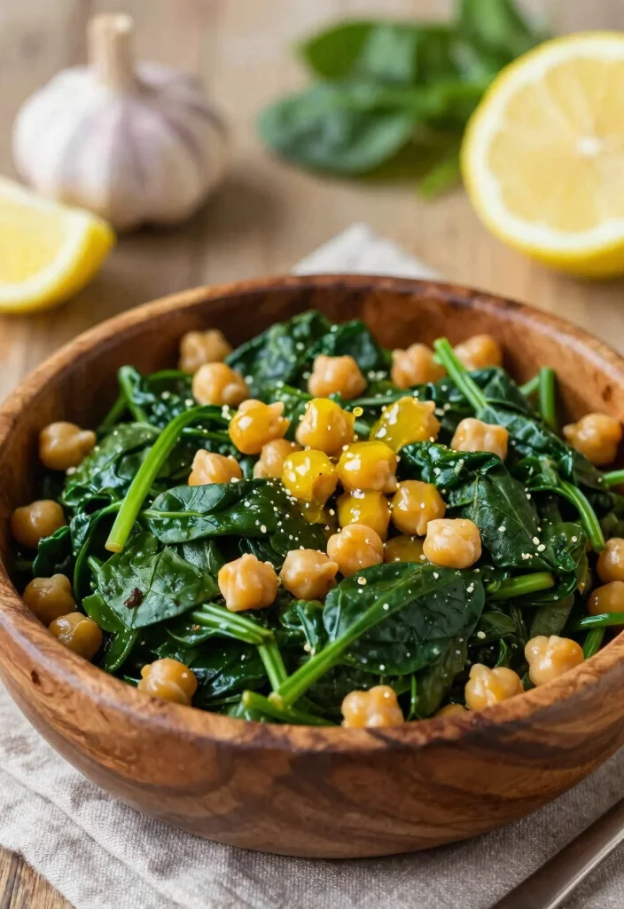 20 Easy Vegetable Stir Fry Recipes Anyone Can Make - 16. Spinach and Chickpea Stir Fry 1
