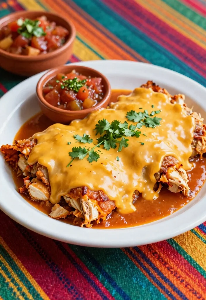 20 Freezer Meal Prep Recipes for the Week - 9. Chicken Enchiladas with Green Sauce 1