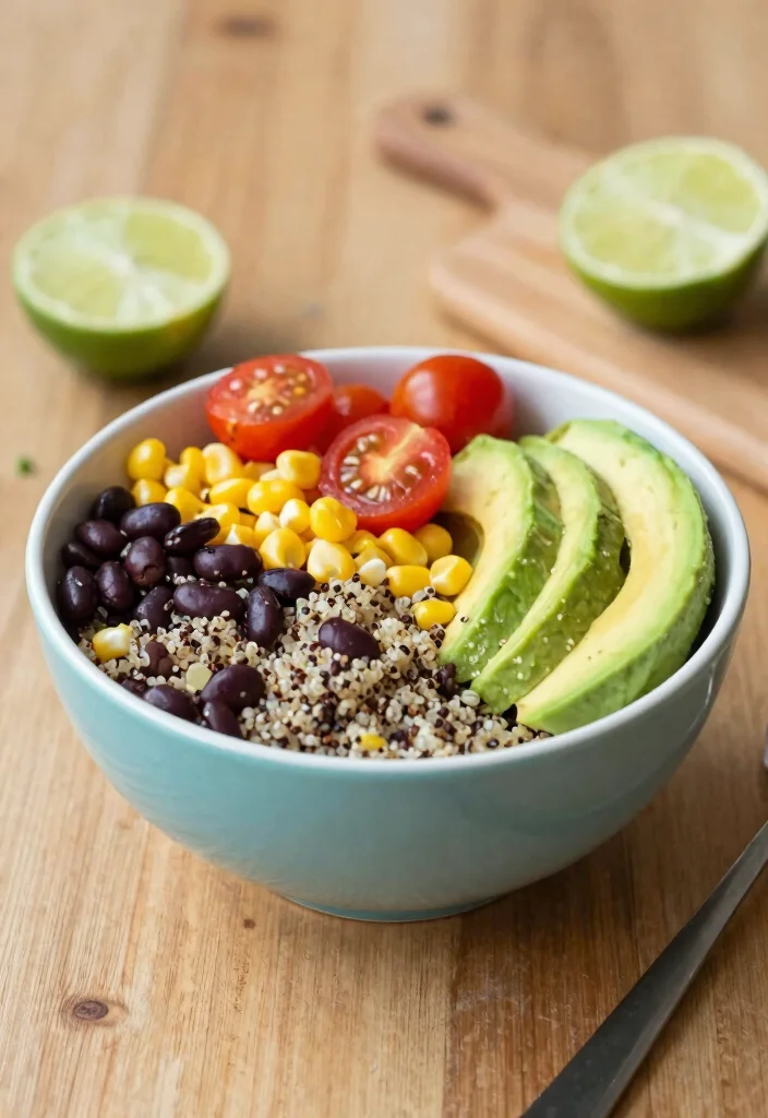20 Healthy Budget Meal Prep Recipes (Clean & Simple) - 1. Quinoa & Black Bean Burrito Bowls 1