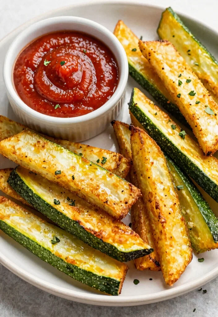 20 Healthy Budget Meal Prep Recipes (Clean & Simple) - 11. Baked Zucchini Fries 1