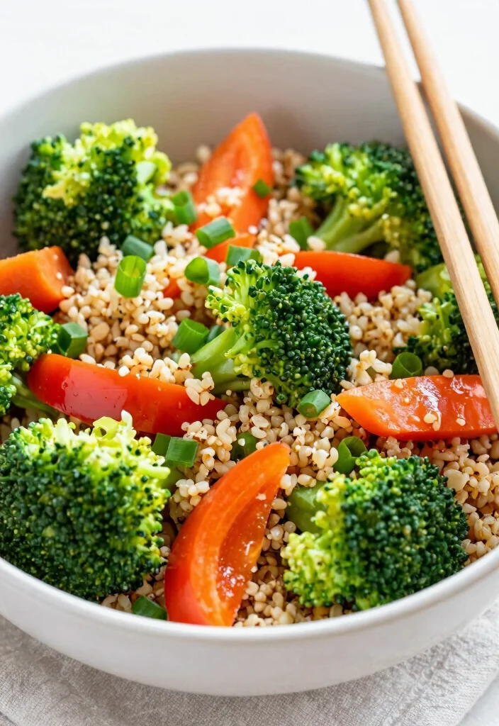 20 Healthy Budget Meal Prep Recipes (Clean & Simple) - 12. Veggie-Packed Stir-Fry Quinoa 1