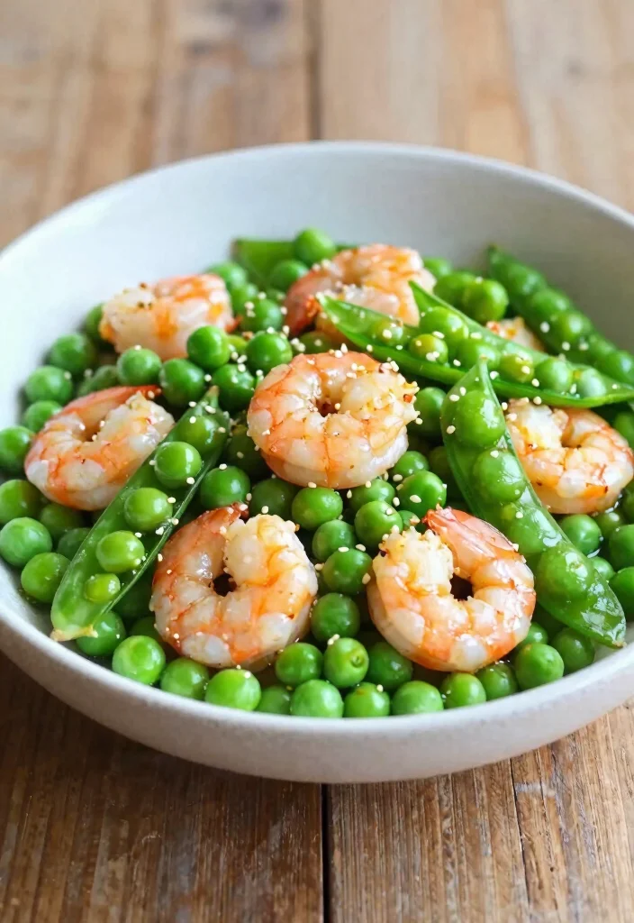 20 Healthy Chinese Stir Fry Recipes You Can Make At Home - 19. Pea Pod and Shrimp Stir Fry 1