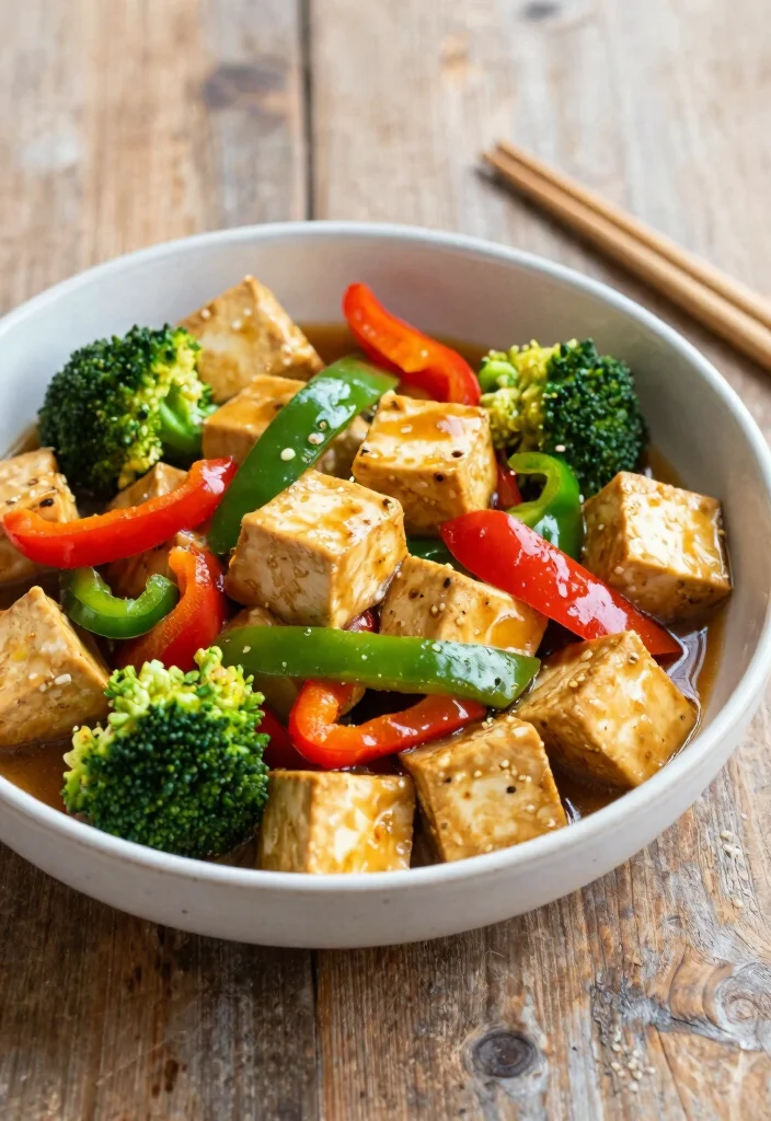 20 Healthy Chinese Stir Fry Recipes You Can Make At Home - 20. Miso Tofu Stir Fry 1