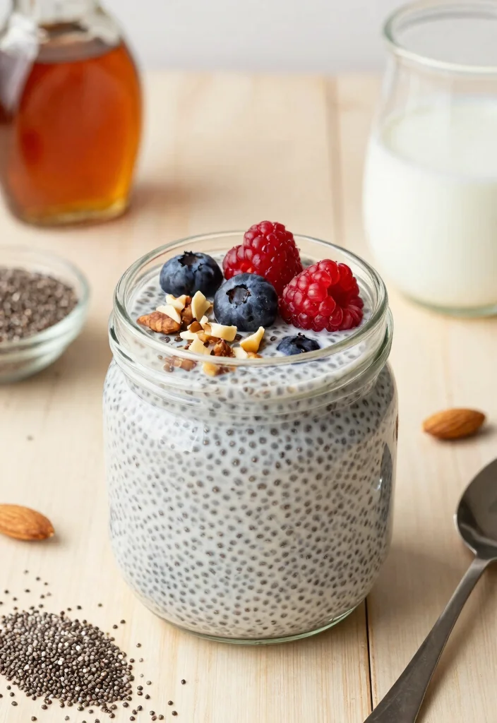 20 Healthy Meal Prep Recipes for the Week - 10. Chia Seed Pudding 1
