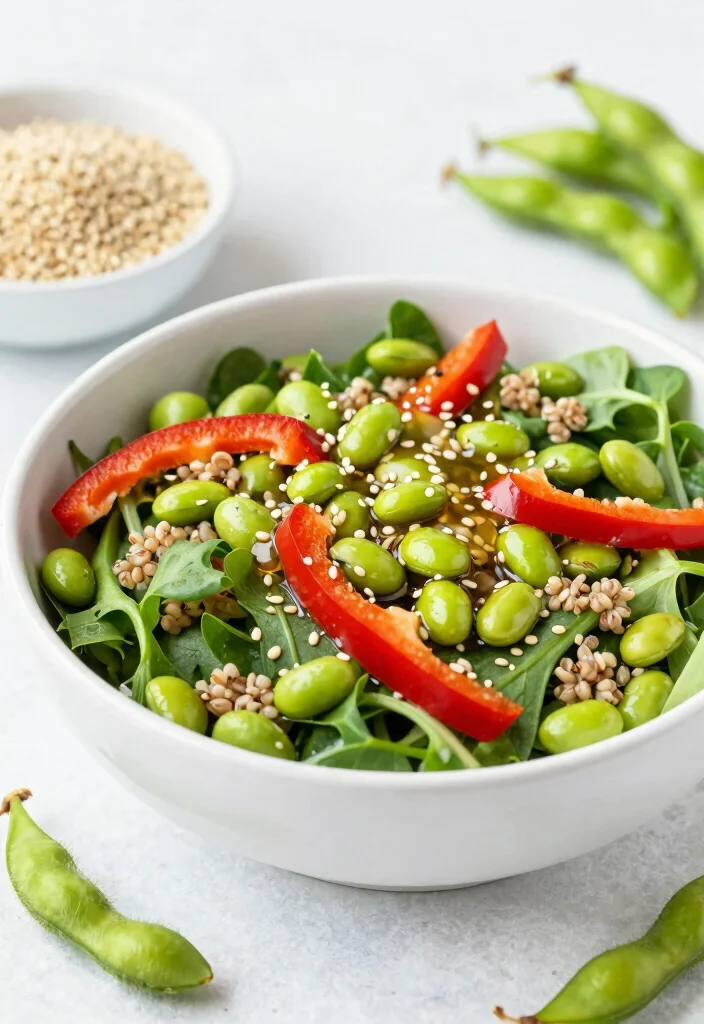 20 Lunch Meal Prep Ideas for the Week - 10. Edamame & Quinoa Salad 1