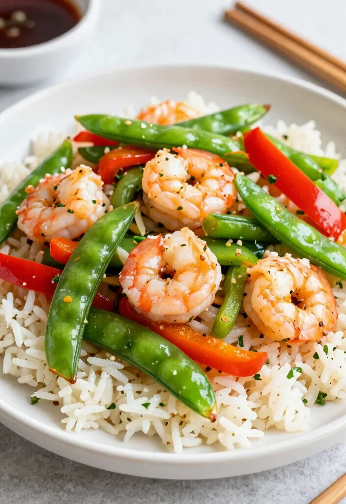 20 Lunch Meal Prep Ideas for the Week - 15. Shrimp & Veggie Stir Fry 1