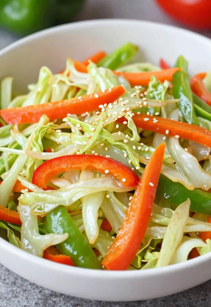 20 Lunch Meal Prep Ideas for the Week - 19. Cabbage Stir-Fry 1