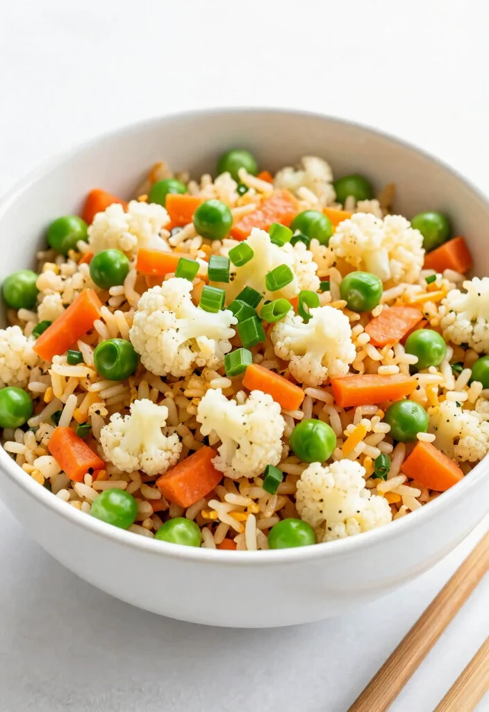 20 Lunch Meal Prep Ideas for the Week - 7. Cauliflower Fried Rice 1