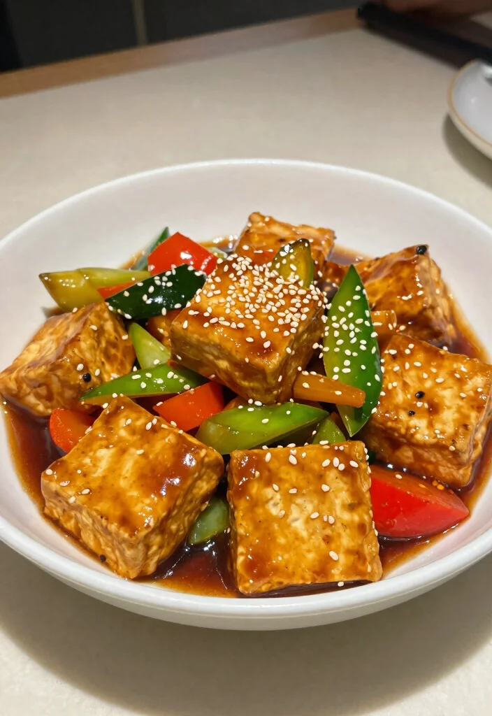 20 Tofu Stir Fry Recipes Crispy And Flavorful - 12. Sesame Teriyaki Tofu Stir-Fry 1