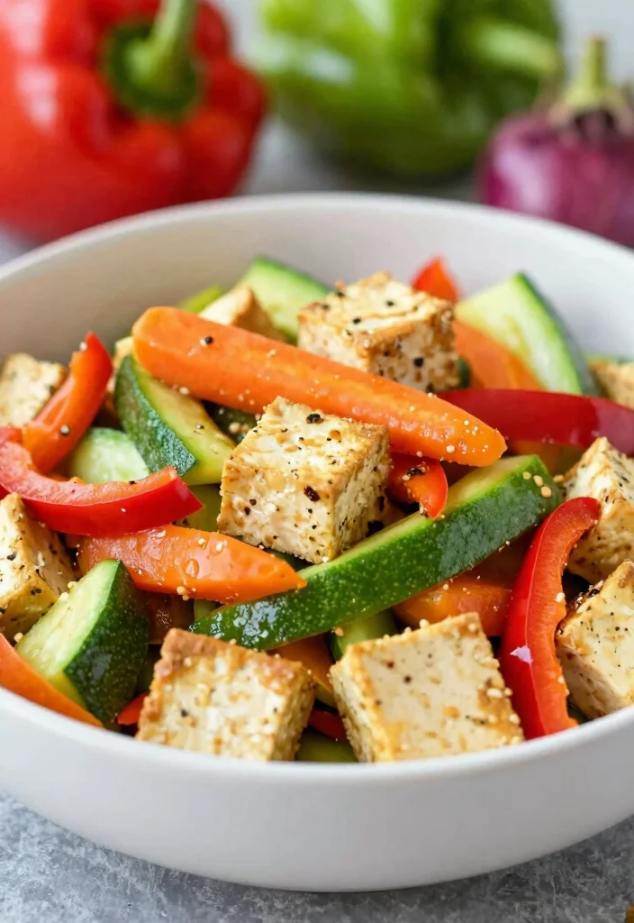 20 Tofu Stir Fry Recipes Crispy And Flavorful - 13. Rainbow Veggie Tofu Stir-Fry 1