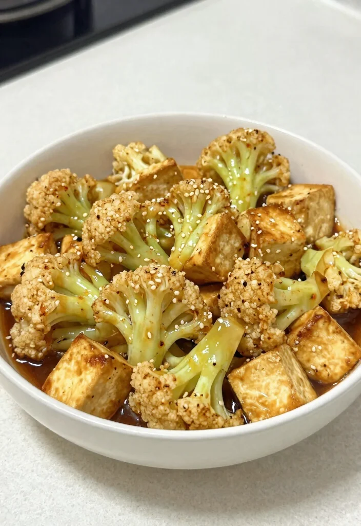 20 Tofu Stir Fry Recipes Crispy And Flavorful - 16. Cauliflower and Tofu Stir-Fry 1