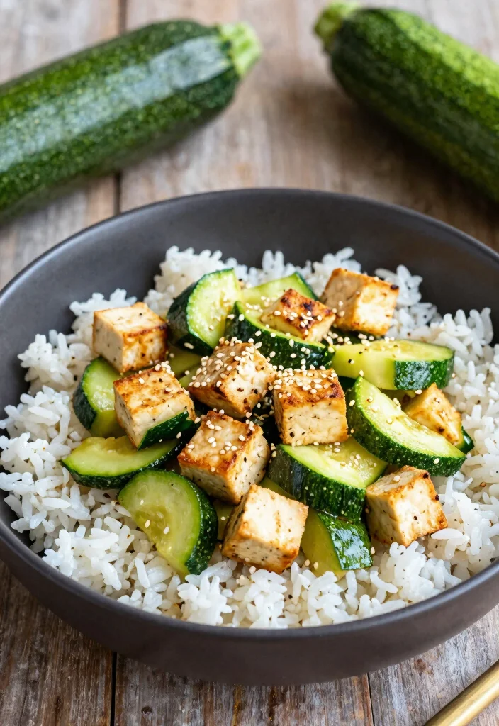 20 Tofu Stir Fry Recipes Crispy And Flavorful - 19. Zucchini and Tofu Stir-Fry 1
