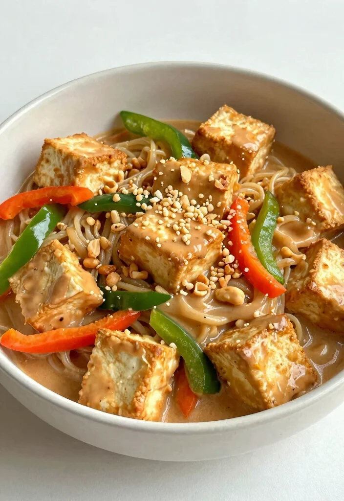 20 Tofu Stir Fry Recipes Crispy And Flavorful - 5. Peanut Sauce Tofu Stir-Fry 1