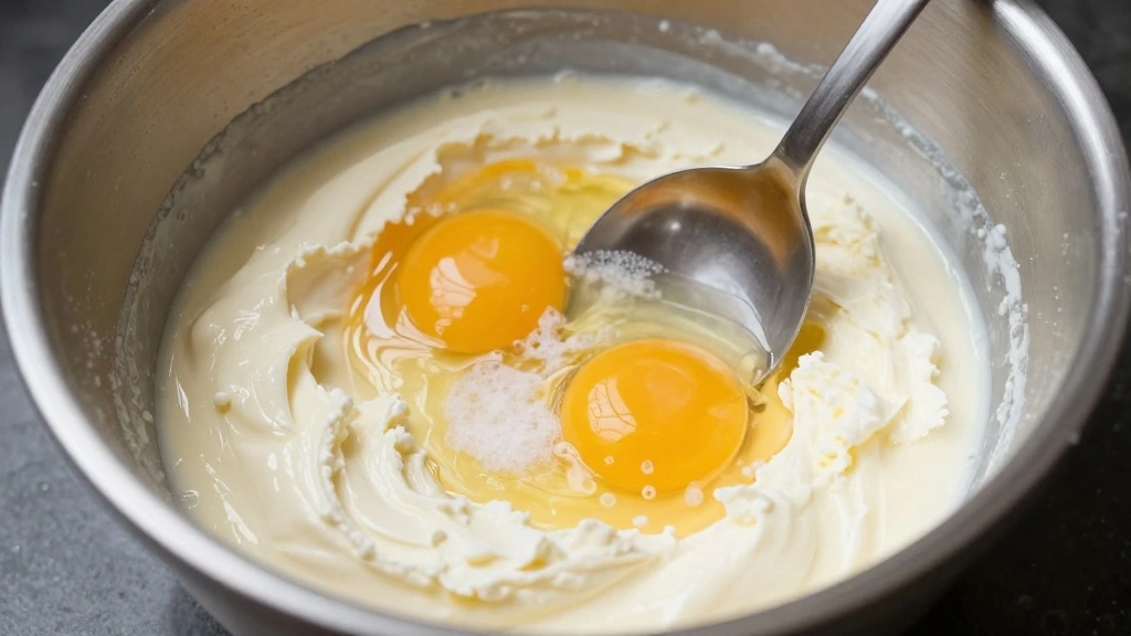 Authentic Italian Tiramisu Recipe (No Bake Dessert) - Step 3: Prepare Mascarpone Mixture 1