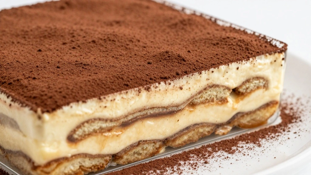 Authentic Italian Tiramisu Recipe (No Bake Dessert) - Step 8: Finish and Chill 1