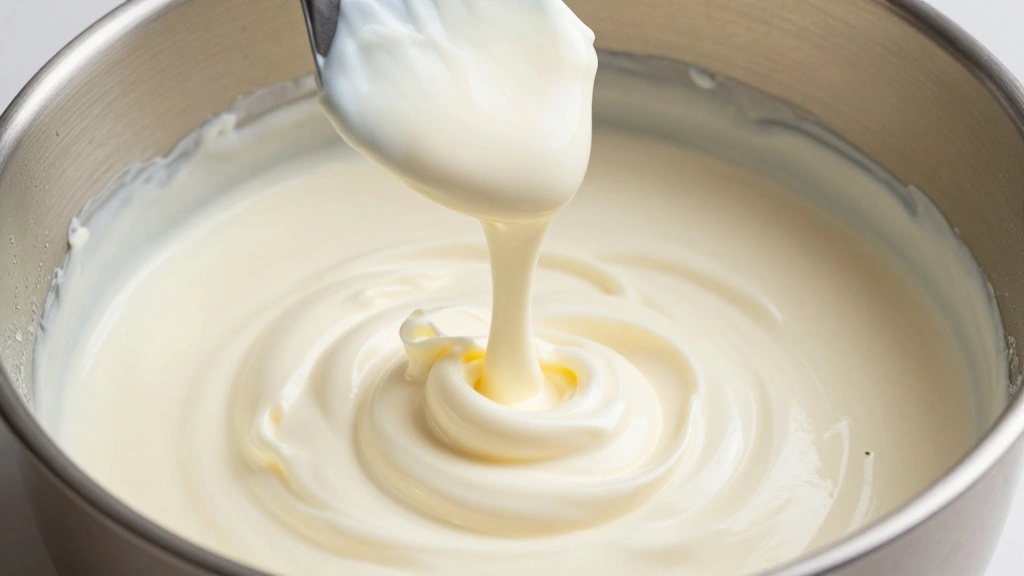 Classic Cheesecake Recipe (Creamy, Smooth & Foolproof) - Step 6: Blend in Sour Cream and Heavy Cream 1