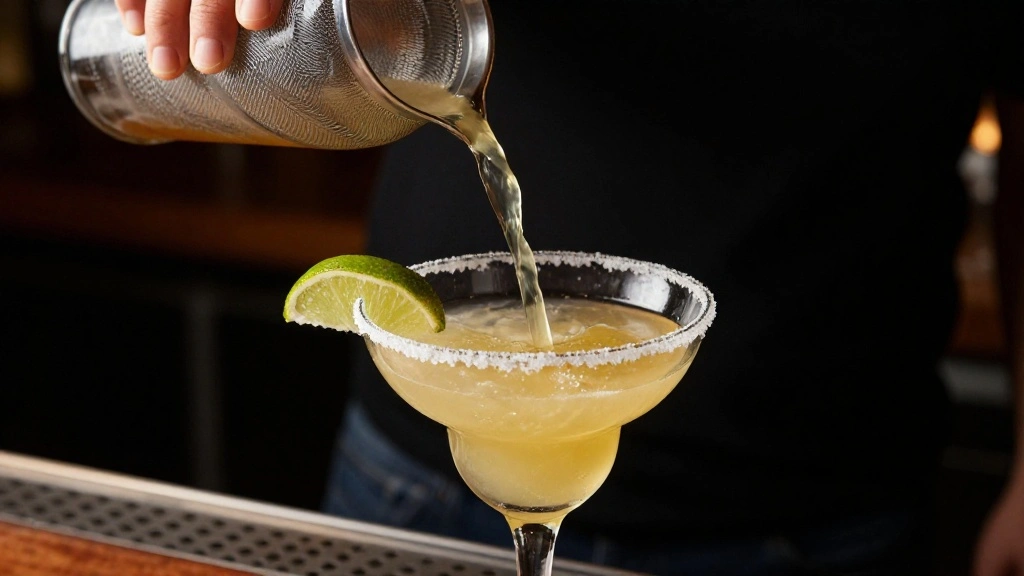 Classic Margarita Cocktail Recipe (Fresh & Refreshing) - Step 5: Strain the Cocktail 1