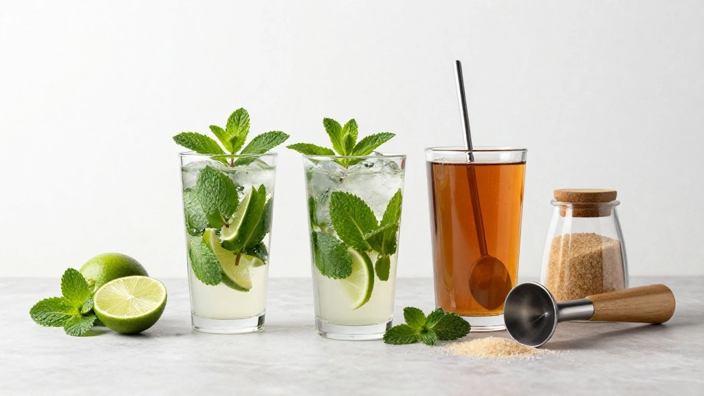 Classic Mojito Recipe with Fresh Mint and Lime - Step 1: Gather Ingredients 1