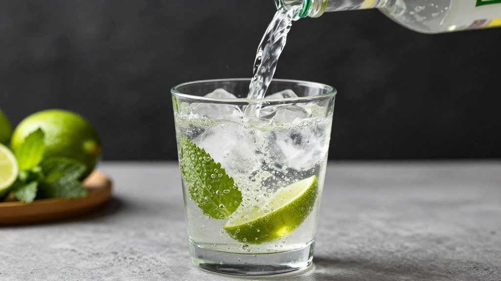 Classic Mojito Recipe with Fresh Mint and Lime - Step 6: Top with Club Soda 1