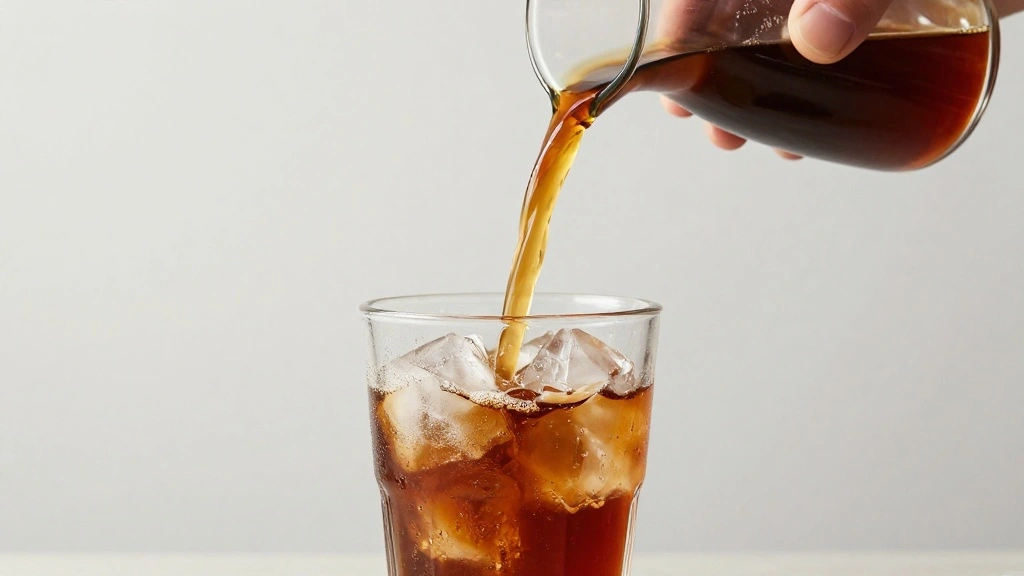 Easy Iced Coffee Recipe Better Than Coffee Shops - Step 5: Combine Coffee and Ice 1