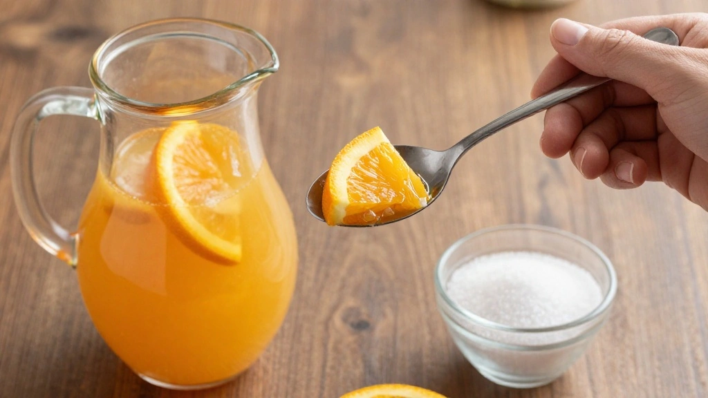 Easy Red Wine Sangria Recipe with Fresh Fruit - Step 5: Adjust the Flavor 1