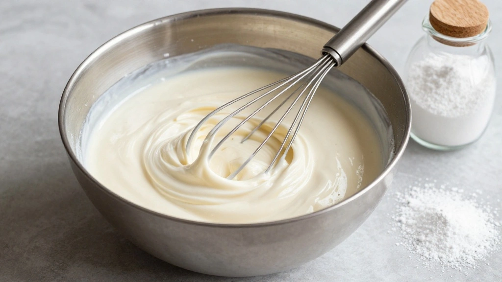 Easy Vanilla Cupcakes Recipe with Creamy Frosting - Step 10: Prepare the Frosting 1