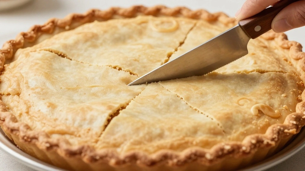 Homemade Apple Pie Recipe with Flaky Buttery Crust - Step 5: Create Ventilation Slits 1