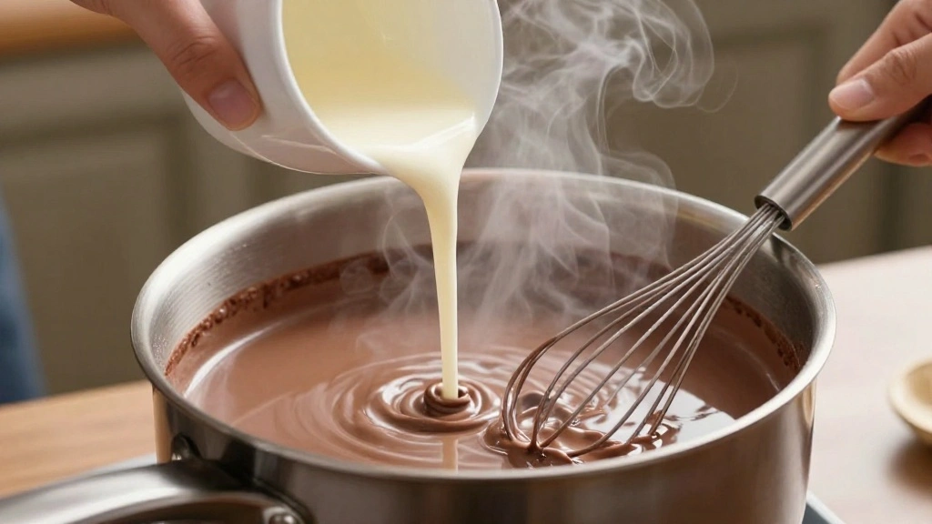Rich Homemade Hot Chocolate Recipe for Cozy Nights - Step 4: Infuse with Vanilla 1