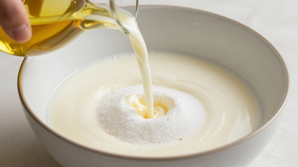 The Ultimate Moist Chocolate Cake Recipe - Step 4: Combine Wet Ingredients 1