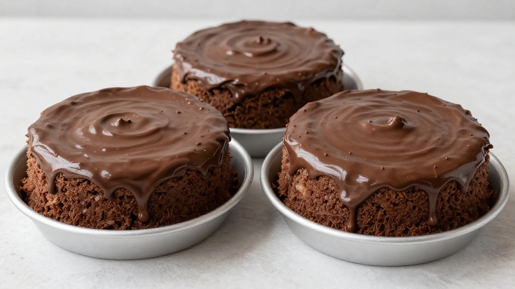 The Ultimate Moist Chocolate Cake Recipe - Step 7: Pour and Bake 1