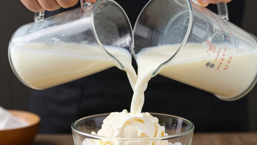 Thick and Creamy Milkshake Recipe (Classic Diner Style) - Step 3: Add Milk 1