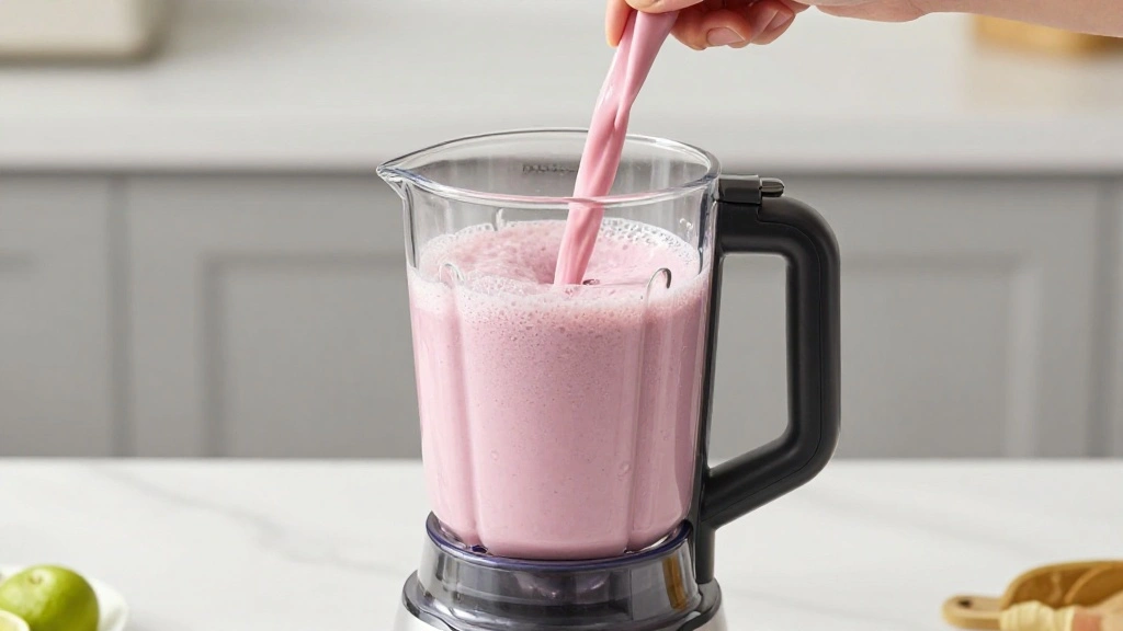 Thick and Creamy Milkshake Recipe (Classic Diner Style) - Step 5: Blend Ingredients 1