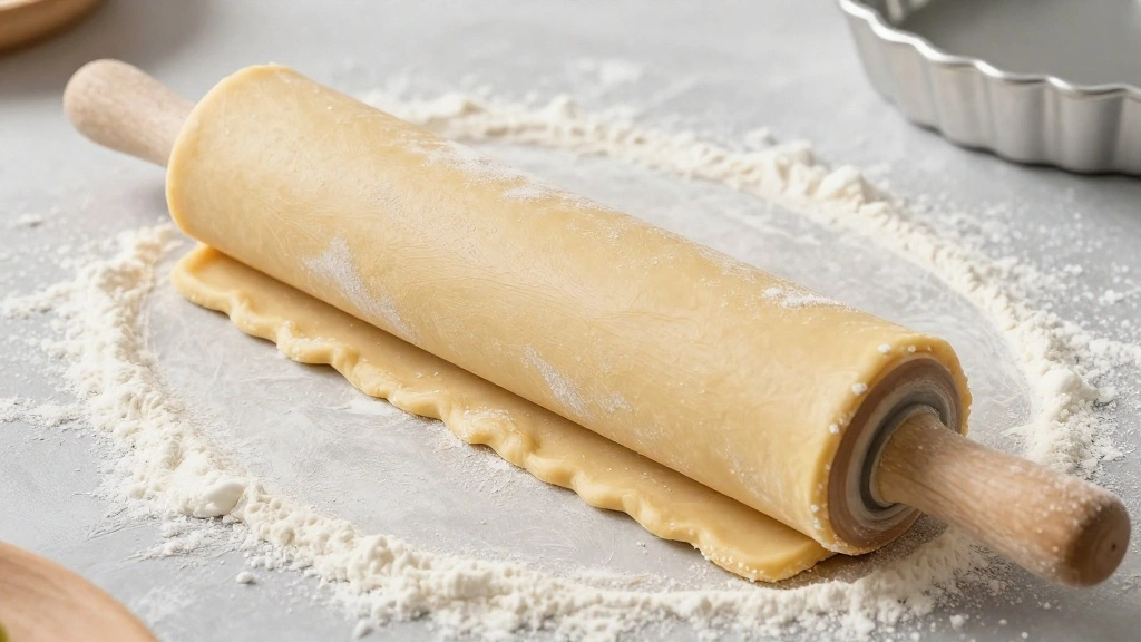 Best Pecan Pie Recipe with Buttery Caramel Filling - Step 2: Roll Out the Dough 1