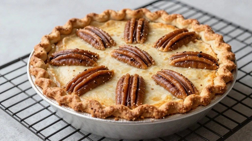 Best Pecan Pie Recipe with Buttery Caramel Filling - Step 8: Cool and Serve 1