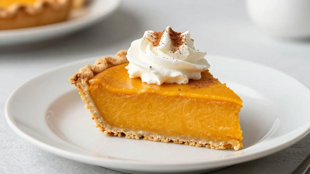 Classic Pumpkin Pie Recipe with Flaky Homemade Crust - Step 8: Serve and Enjoy 1