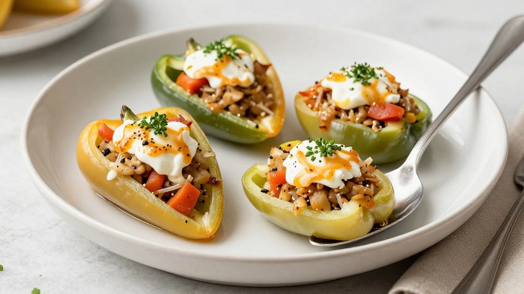 Classic Stuffed Peppers with Ground Beef and Rice - Step 6: Stuff the Peppers 1